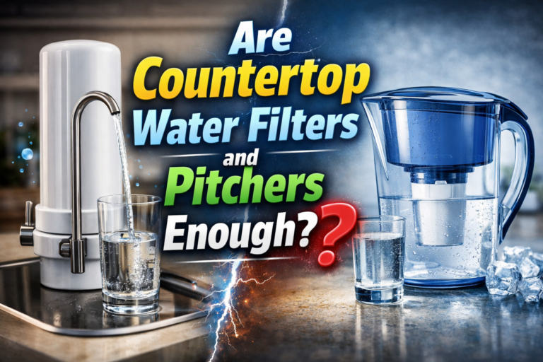 Do countertop filters and pitchers work_